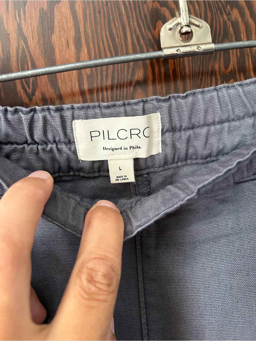 Pilcro Izzie Barrel Cotton Pants - Picture 3 of 5